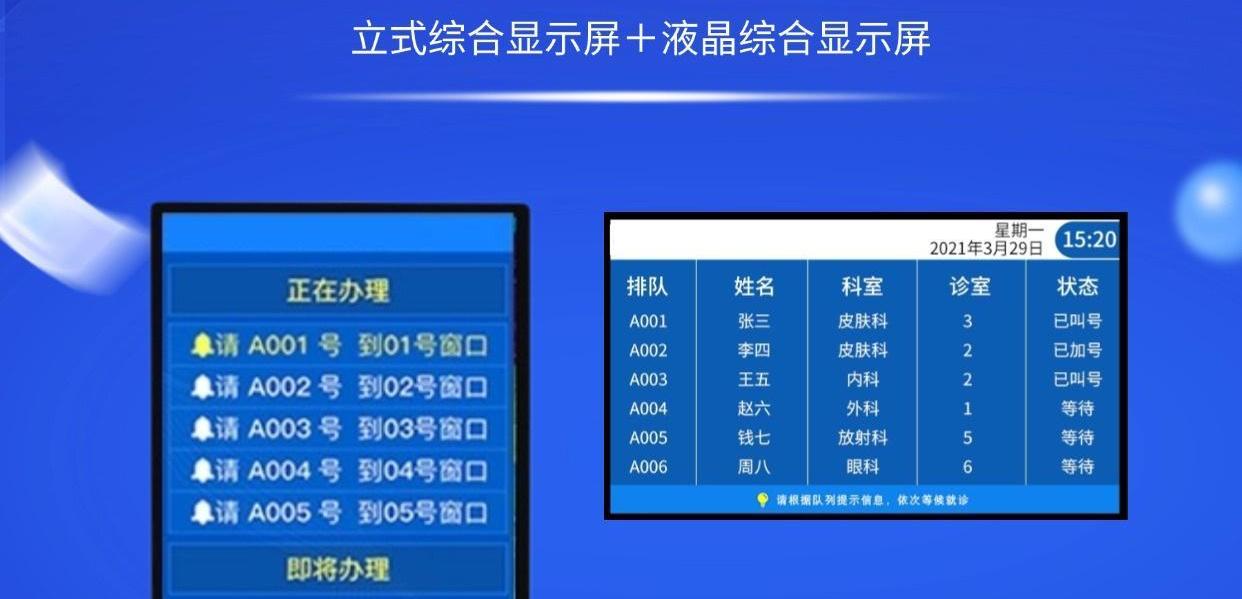 医院多场景排队叫号系统